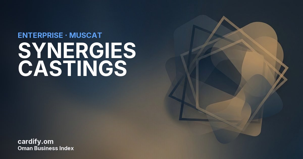 SYNERGIES CASTINGS  LLC, Other in Muscat, Oman