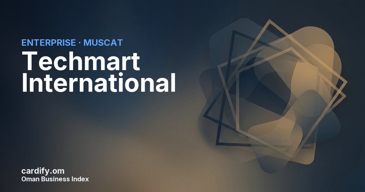 Techmart International SPC, Other in Muscat, Oman