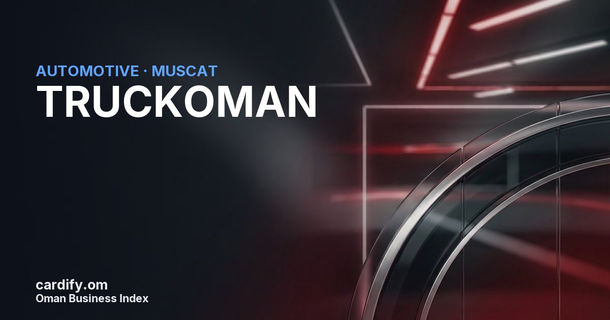 TRUCKOMAN L.L.C, Automotive in Muscat, Oman