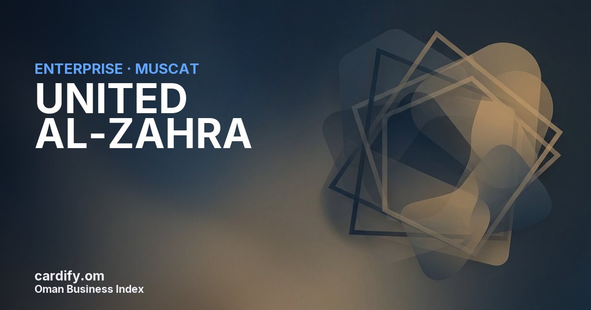 UNITED AL-ZAHRA LLC, Other in Muscat, Oman