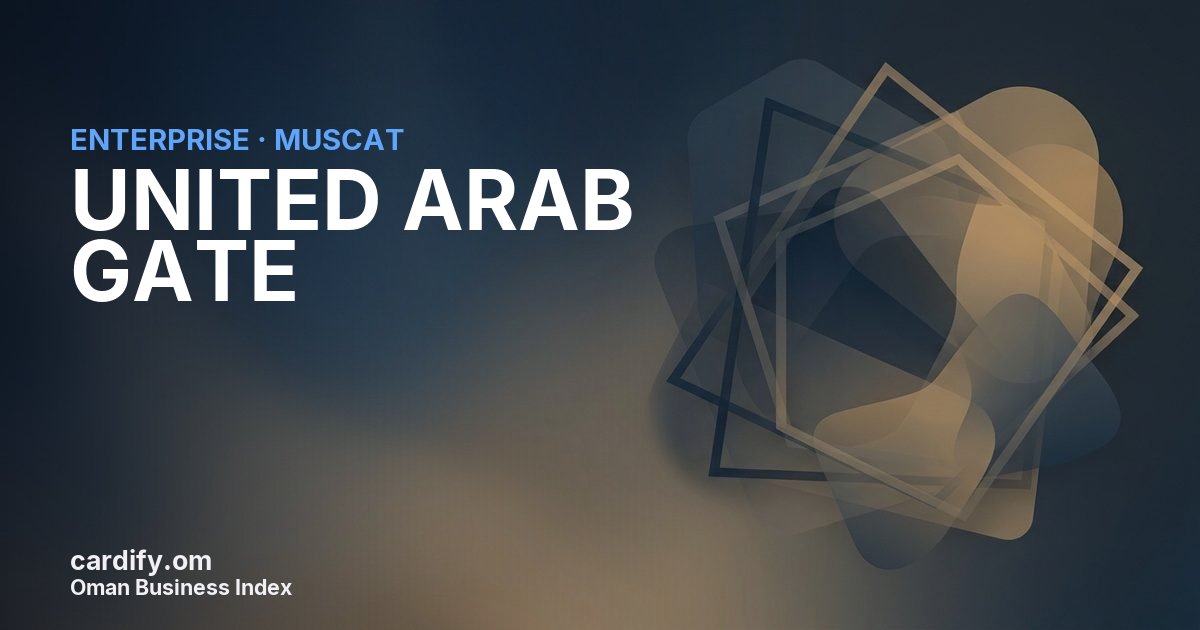 UNITED ARAB GATE L.L.C, Other in Muscat, Oman
