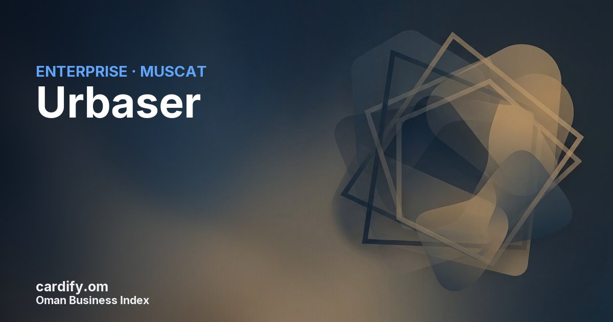 Urbaser LLC, Other in Muscat, Oman