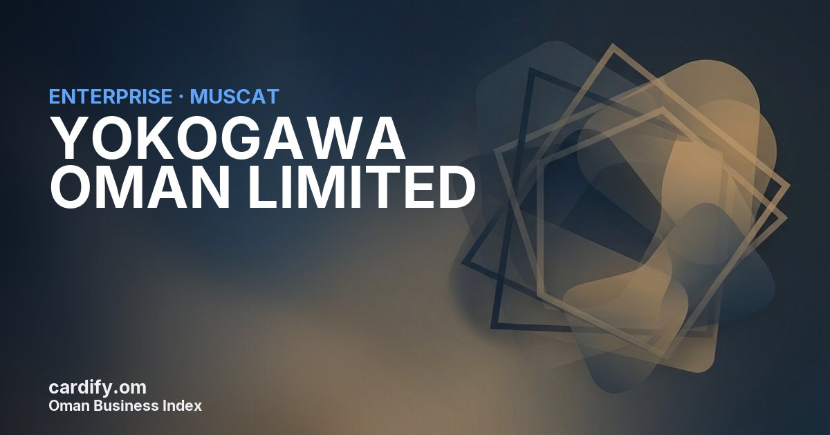 YOKOGAWA OMAN LIMITED, Other in Muscat, Oman